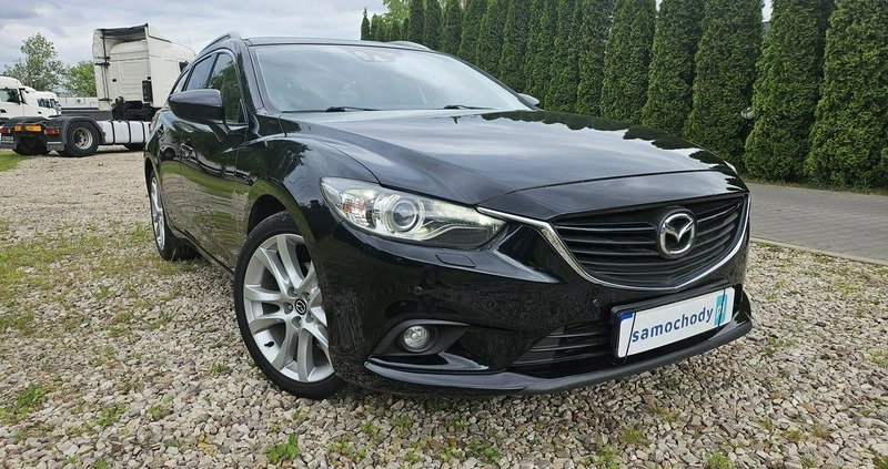 Mazda 6 cena 46200 przebieg: 173000, rok produkcji 2014 z Imielin małe 781